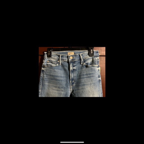 Mother The Midrise Dazzler Ankle Fray Jeans Riding the Cliffside Size 27 NWT - Picture 5 of 16